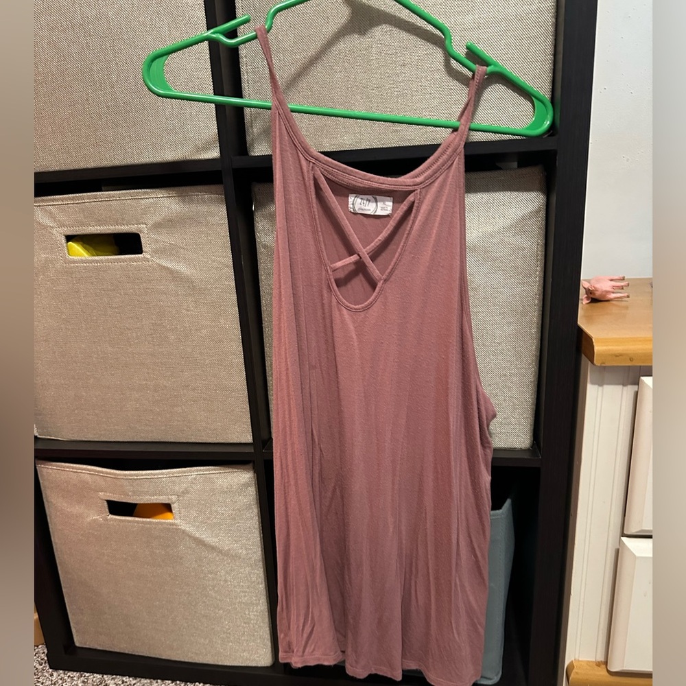 Maurices Dusty Rose Tank Top